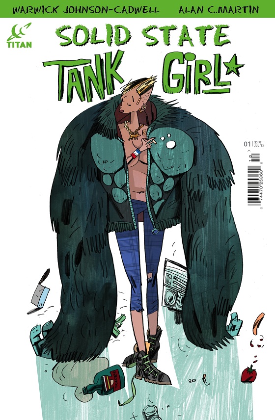 Solid State Tank Girl Cover