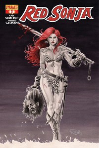 The Bob Reyer-recommended Red Sonja is one of the comics available in Dynamite's digital store.