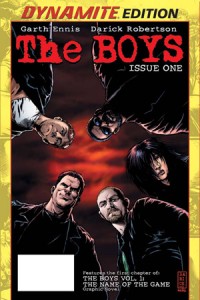Among the 10-cent comics available to download from Dynamite is The Boys.