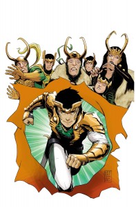 Loki Agent of Asgard, with art by Lee Garbett, is one of the many AXIS tie-in titles this fall.