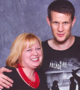 Photographic evidence of me meeting Matt Smith.