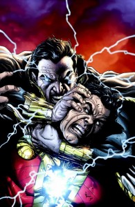 The Rock tweeted out this image of Black Adam from the comics with his announcement.