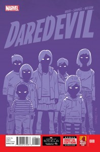 Daredevil 8 cover by Samnee and Wilson