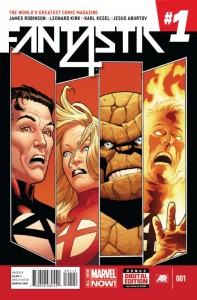 The new series of Fantastic Four launched in February of this year.
