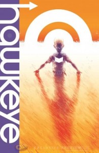 The cover of Hawkeye #1.