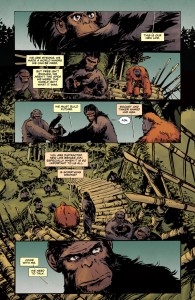 Dawn of the Planet of the Apes interior art