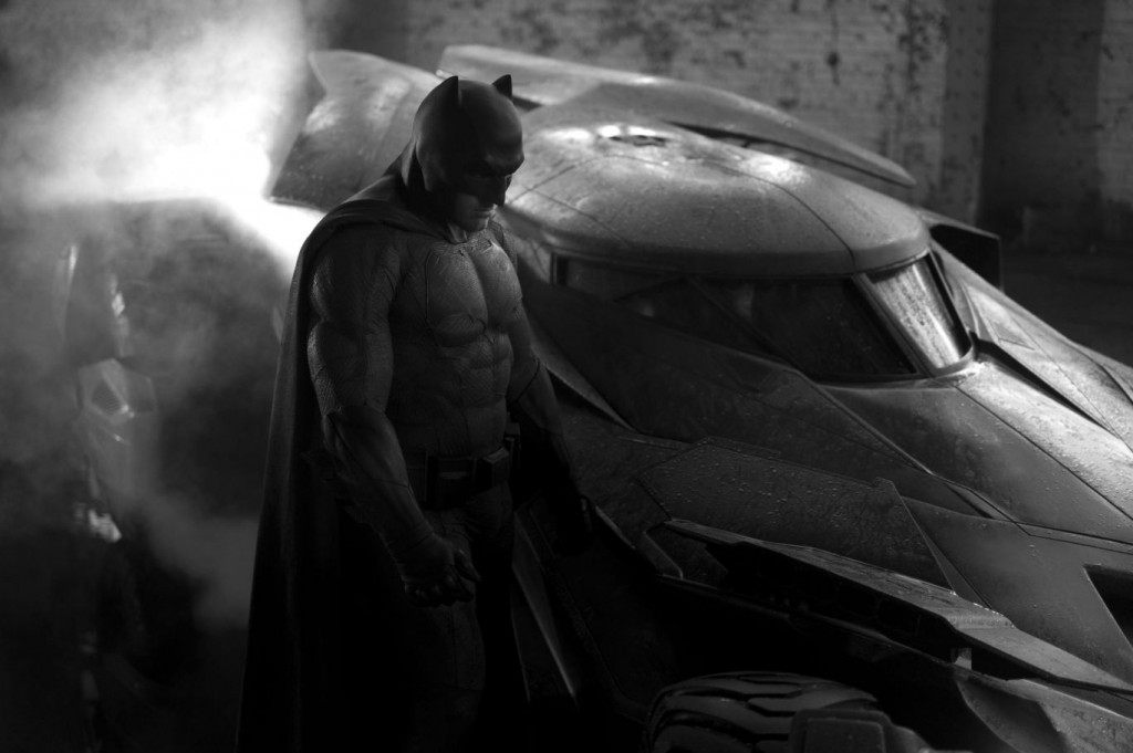 “Ben Affleck” brooding as the newest Caped Crusader in “Batman V Superman: Dawn of Justice (2016)”
