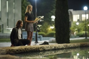 THE MAGICIANS -- "Consequences of Advanced Spellcasting" Episode 103 -- Pictured: (l-r) Jason Ralph as Quentin, Olivia Taylor Dudley as Alice -- (Photo by: Carole Segal/Syfy)