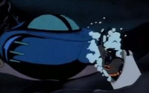 Also of note is the introduction of the Batboat to Batman: The Animated Series 